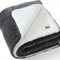 UGG Nita Warm Reversible Chunky Throw Blanket Room Décor Luxury Preppy Fluffy Cozy Plush