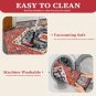 Washable Rug 5x7 Boho Area Rugs, Washable Large Rugs for Living Room, Ultra Soft Non-Sl