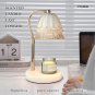 Candle Warmer Lamp with Timer, Electric Candle Lamp Warmer for Bedroom Home Decor, Dimmable Wax