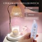 Candle Warmer Lamp with Timer, Electric Candle Lamp Warmer for Bedroom Home Decor, Dimmable Wax