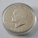 1 Dólar de Eisenhower 1971-S Plata