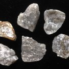 Set Of 6 Gold Ore Samples - 4.77 Grams
