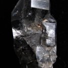 Skeletal Quartz Crystal With Black Inclusions