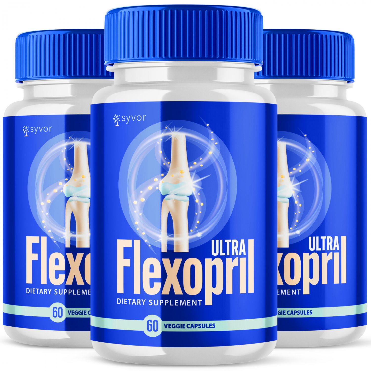 3 Pack Flexopril Ultra Joints Support Supplement, Formulated for Mobility - 180 Capsules