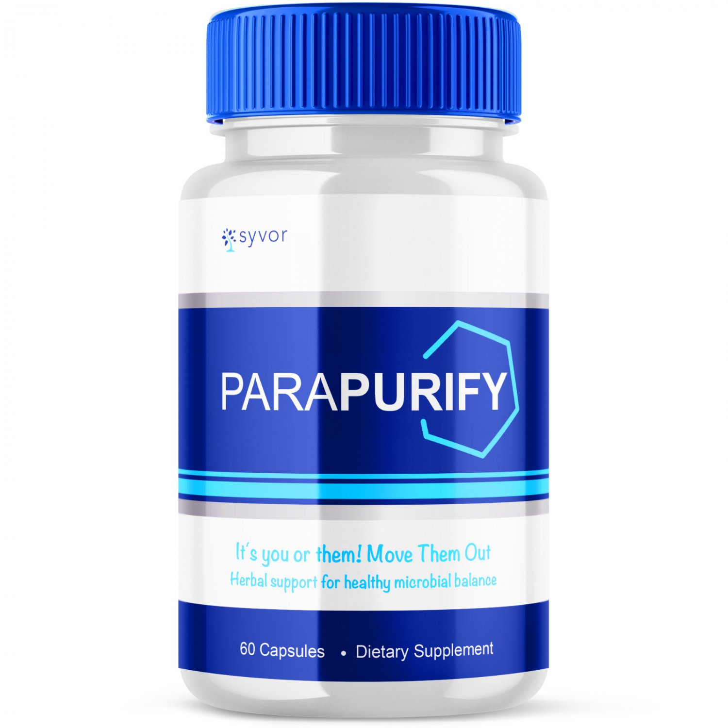 1 Pack Parapurify Natural Cleanse Advanced Gut Support Vitamin Supplement
