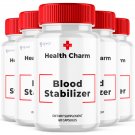 5 Pack Health Charm Advanced Blood Support Natural Glyco Formula Supplement