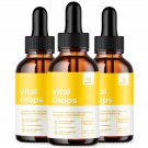 3 Pack Vital Drops Maximum Strength Keto Formula Weight Management Supplement 60ML