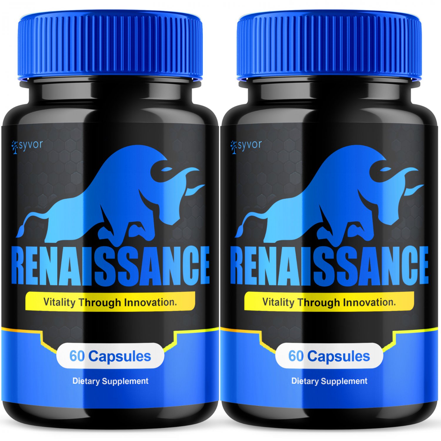 2 Pack Renaissance Vitamin Support Maximum Strength Supplement for Men