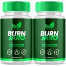 2 Pack Burn Jaro Energy and Detox Support All Natural Formula Supplement