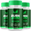 3 Pack Burn Jaro Energy and Detox Support All Natural Formula Supplement