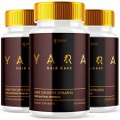 3 Pack Yara Hair Care Advanced Formula Supplement for Healthy Hair Growth