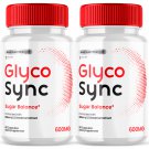 2 Pack Glyco Sync Advanced Blood Balance Support Natural Glyco Supplement