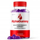1 Pack AlphaGummy for Men Advanced Energy & Performance Vitamin Supplement 60 Gummies