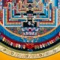 24K Gold Kalachakra Mandala Art â Handcrafted Buddhist Mandala for Wall Decor-A31782