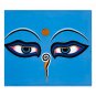 Hand-Made Buddha Eye Thangka â The All-Seeing Wisdom of the Buddha-B13733