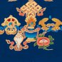Sacred Tashi Take Thangka &acirc;�� Symbol of Auspicious Blessings and Prosperity-A92791