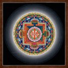Shree Yantra Mandala Thangka – The Divine Symbol of Cosmic Unity and Prosperity-	 A83624