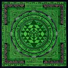 Shree Yantra Mandala Thangka – The Sacred Geometry of Divine Harmony-B08701