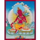 Sacred Symbolism: Red Tara Thangka Artistry for Spiritual Awakening-B02087