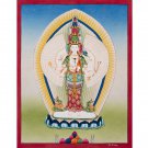 Hand-Made Avalokiteshvara Thangka – The Bodhisattva of Compassion | Original Art-B02823