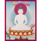 Handcrafted Vairocana Buddha Thangka | Embodiment of Ultimate Truth-B01863