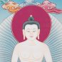 Handcrafted Vairocana Buddha Thangka | Embodiment of Ultimate Truth-B01863