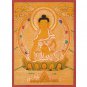 Original Shakyamuni Buddha Thangka – Symbol of Enlightenment and Inner Peace Art-A35856
