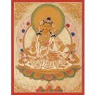 Handmade Dorje Sempa Thangka: Guardian of Inner Peace | Authentic Tibetan Art-A66517