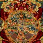 The Wheel of Life Hand-Made Thangka &acirc;�� Authentic Hand-Painted Tibetan Art-B03608