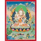 Diamond Heart Dorje Sempa Consort Thangka | Core of Compassionate Resolve Art-A63385