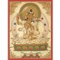 Handmade Manjushree Bodhisattva Thangka: Wisdom and Enlightenment | Wall-Decor-A63922
