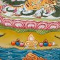 Original Zambala Namtse Thangka: Divine Protector of Wealth | Hand-Made Art-A92875