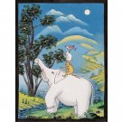 Handmade 4 Noble Friends: Thangka of the Courageous Protector | Wall-Decor Art-B10333 Handmade 4 Noble Friends: Thangka of the Courageous Protector | Wall-Decor Art-B10333