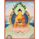 Handmade Shakyamuni Buddha Buddhist Thangka | Wall Hanging For Peace | Original-B09083