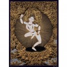 Authentic Machig Labdron Thangka: Protector of the Mystical Realm-A58901