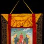 Amitayus Thangka With Brocade &acirc;�� Representing Eternal Life and Longevity Art-A82649