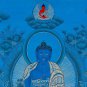 Sacred Medicine Buddha Thangka: Path to Wellness | Hand-Made Thangka | Wall-Art-A91641