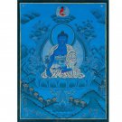 Sacred Medicine Buddha Thangka: Path to Wellness | Hand-Made Thangka | Wall-Art-A91641