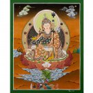 Guru Rinpoche Thangka - Architect of Tibetan Spiritual Heritage | Wall-Decor-B03846 Guru Rinpoche Thangka - Architect of Tibetan Spiritual Heritage | Wall-Decor-B03846