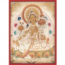 Green Tara Golden Thangka – Embodiment of Compassion and Protection-A31820 Green Tara Golden Thangka – Embodiment of Compassion and Protection-A31820