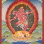 Thangka of the Passionate Protector: Kurukulle, Harnesser of Heartfelt Energy-A95457