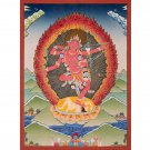 Thangka of the Passionate Protector: Kurukulle, Harnesser of Heartfelt Energy-A95457