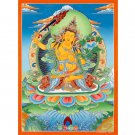 Hand-Made Manjushree Thangka – Tibetan Buddha of Wisdom & Clarity | Wall-Decor-B14014