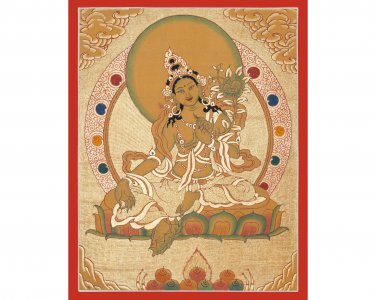 Authentic Green Tara: The Mother of Liberation and Compassion | Handmade-A66502