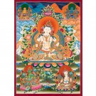 Handmade Dorje Sempa: Original Thangka of Power | Original Art | Wall-Decor-B00482 Handmade Dorje Sempa: Original Thangka of Power | Original Art | Wall-Decor-B00482