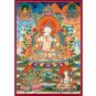 Handmade Dorje Sempa: Original Thangka of Power | Original Art | Wall-Decor-B00482