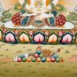 Handmade Vairocana Buddha Thangka &acirc;�� Divine Art for Enlightened Living-B06264