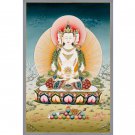 Handmade Vairocana Buddha Thangka – Divine Art for Enlightened Living-B06264