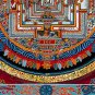 Kalachakra Mandala with Gold Accents â Rare Artwork for Mindful Living -B03597
