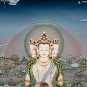Original Vairocana Thangka Icon: The Luminous Guide to Liberation | Hand-Made-A92474